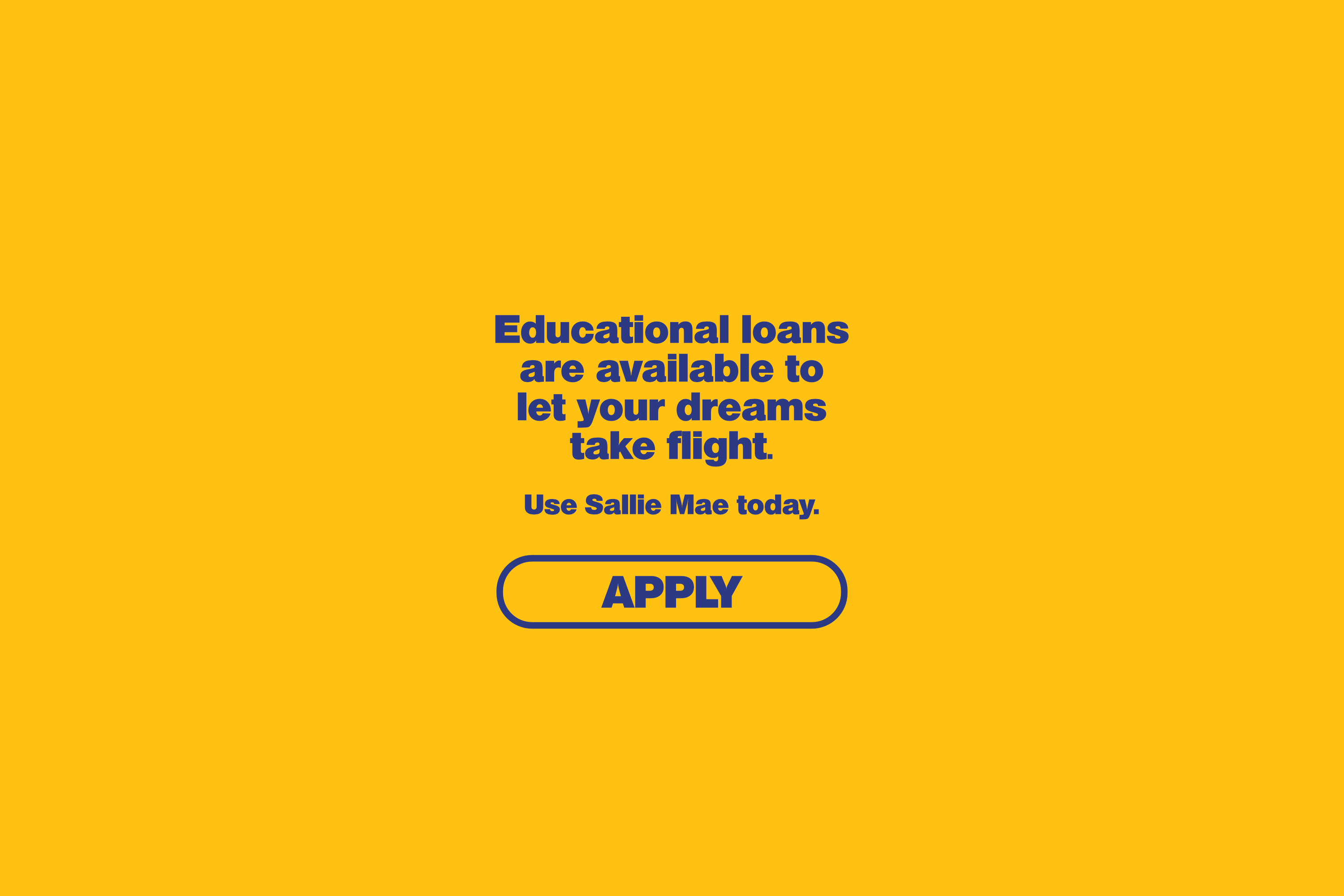 Sallie Mae banner